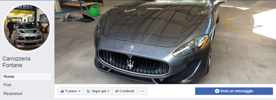 Segui Carrozzeria Fontane su Facebook